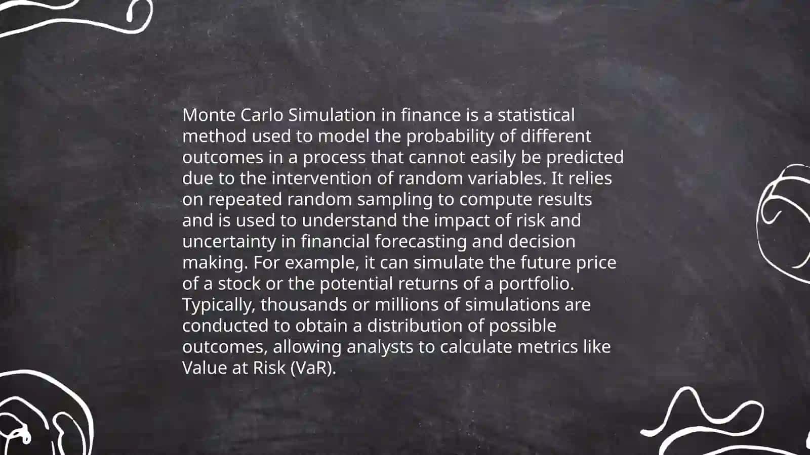 Monte Carlo Methods 4