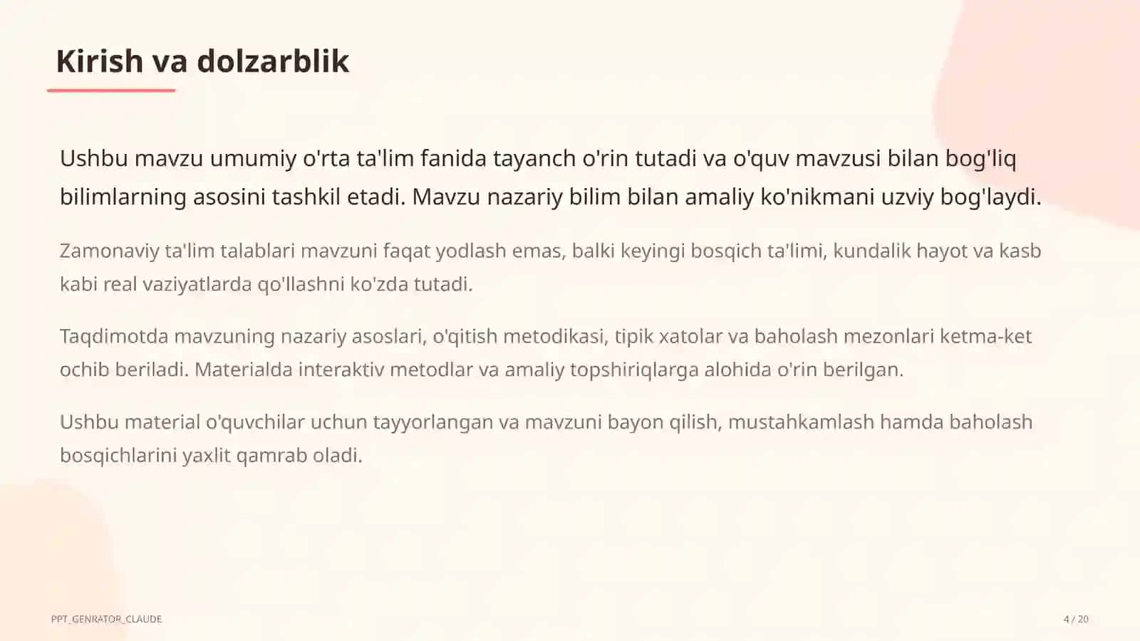 Ijtimoiy-emotsional ko'nikmalar (SEL): sinfda hissiyotlarni boshqarishni o'rgatish 4