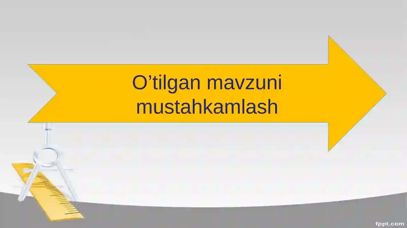 5-sinf Matematika fanidan Murakkab shakllarning yuzi mavzuda ochiq dars ishlanma 4
