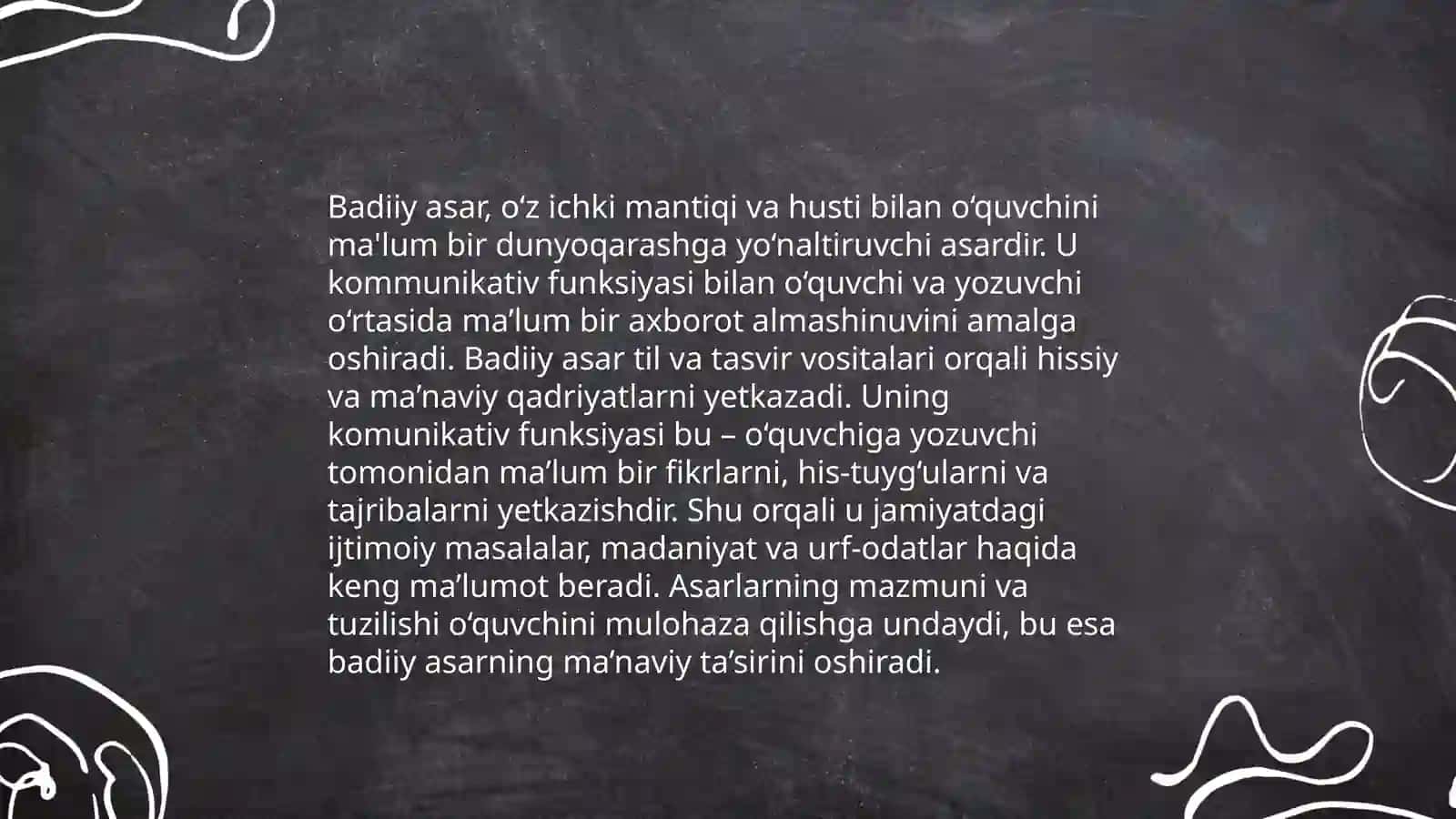 Badiiy adabiyotning nazariy asoslari 4