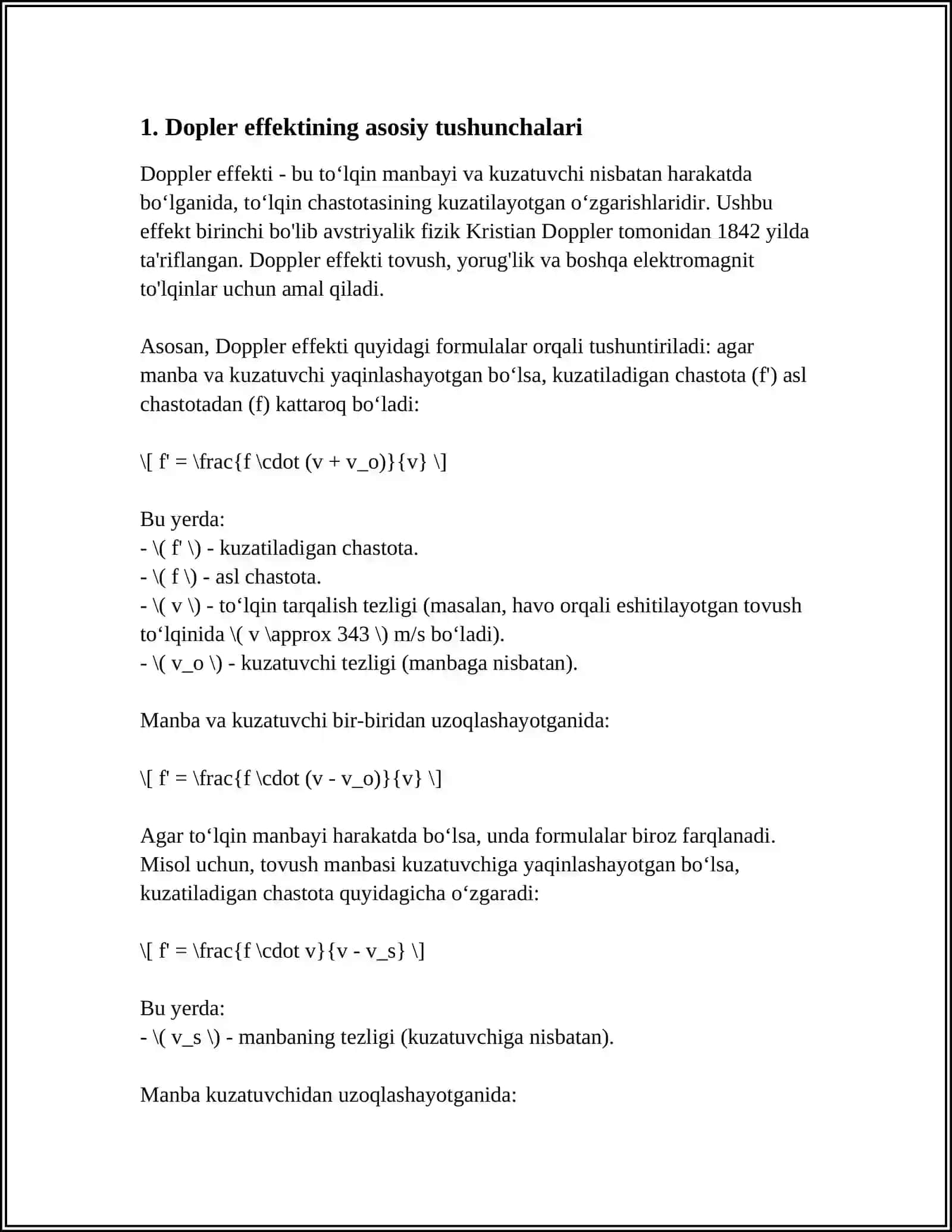 DOPLER EFFEKTI 4