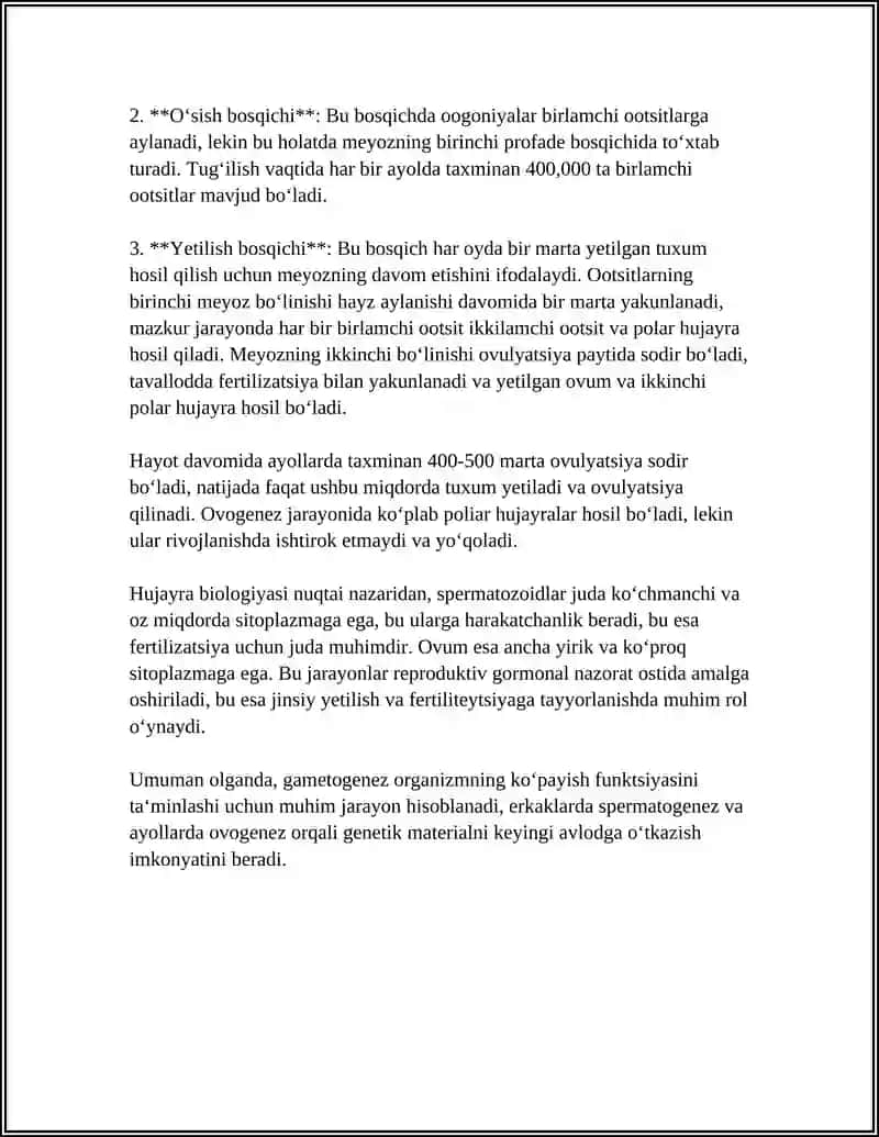 RIVOJLANISH BIOLOGIYASI 4