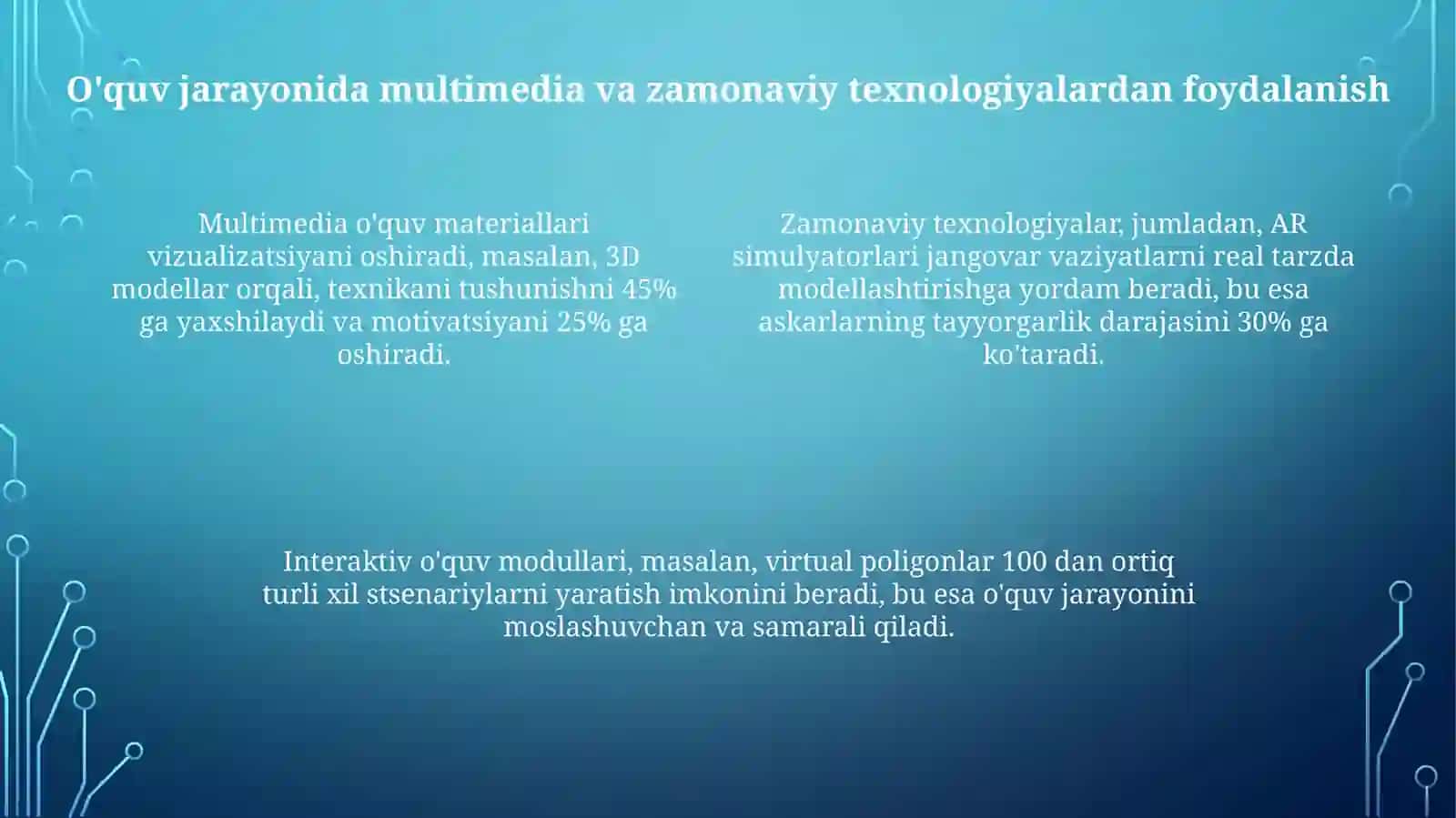 Qoshinlar xizmatining oʻquv moddiy bazasini yaratish uslubiyoti 4