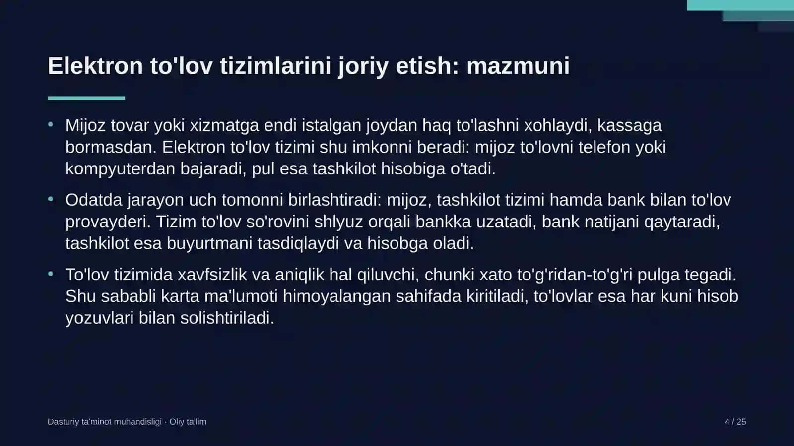 mebel salonlarida elektron to'lov tizimlarini joriy etish 3874 4