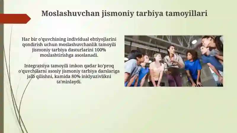 Moslashuvchan jismoniy tarbiya: Ta'rif va ahamiyat 4
