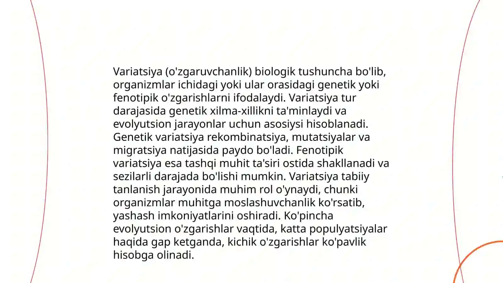 Variatsiya nima? 4