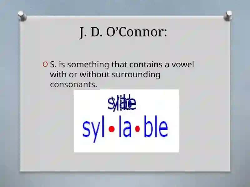 English Syllabic Structure 4
