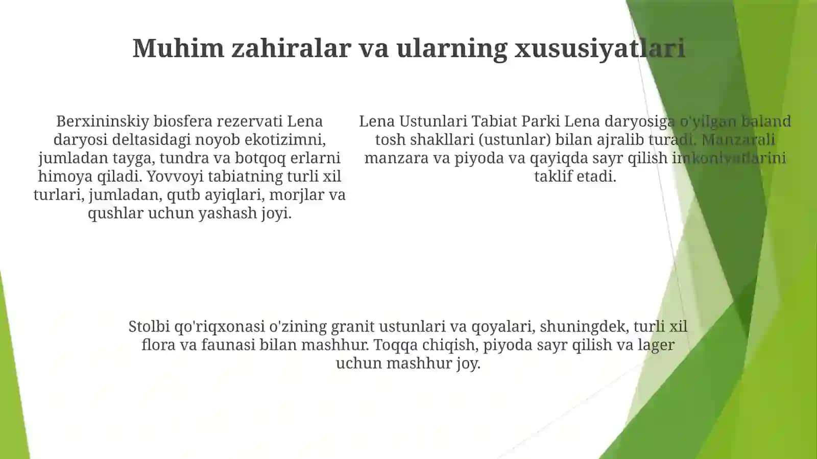 Yevrosiyo Materigi MilliyBoğlariQõriqxonalari 4