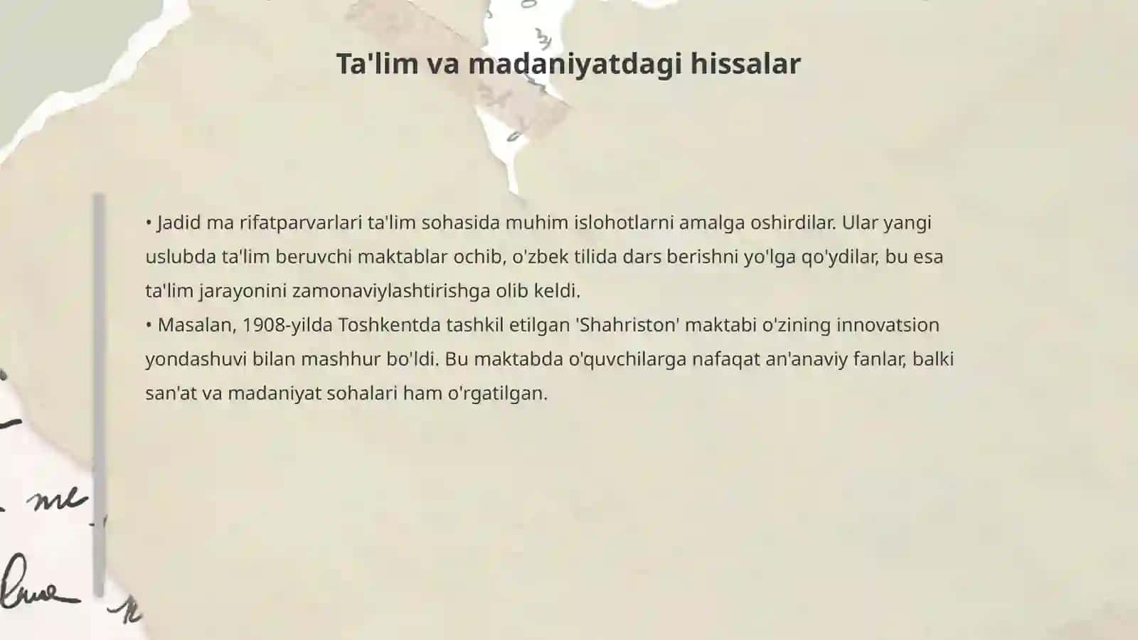 Jadid ma rifatparvarlarining qadriyatlari 4