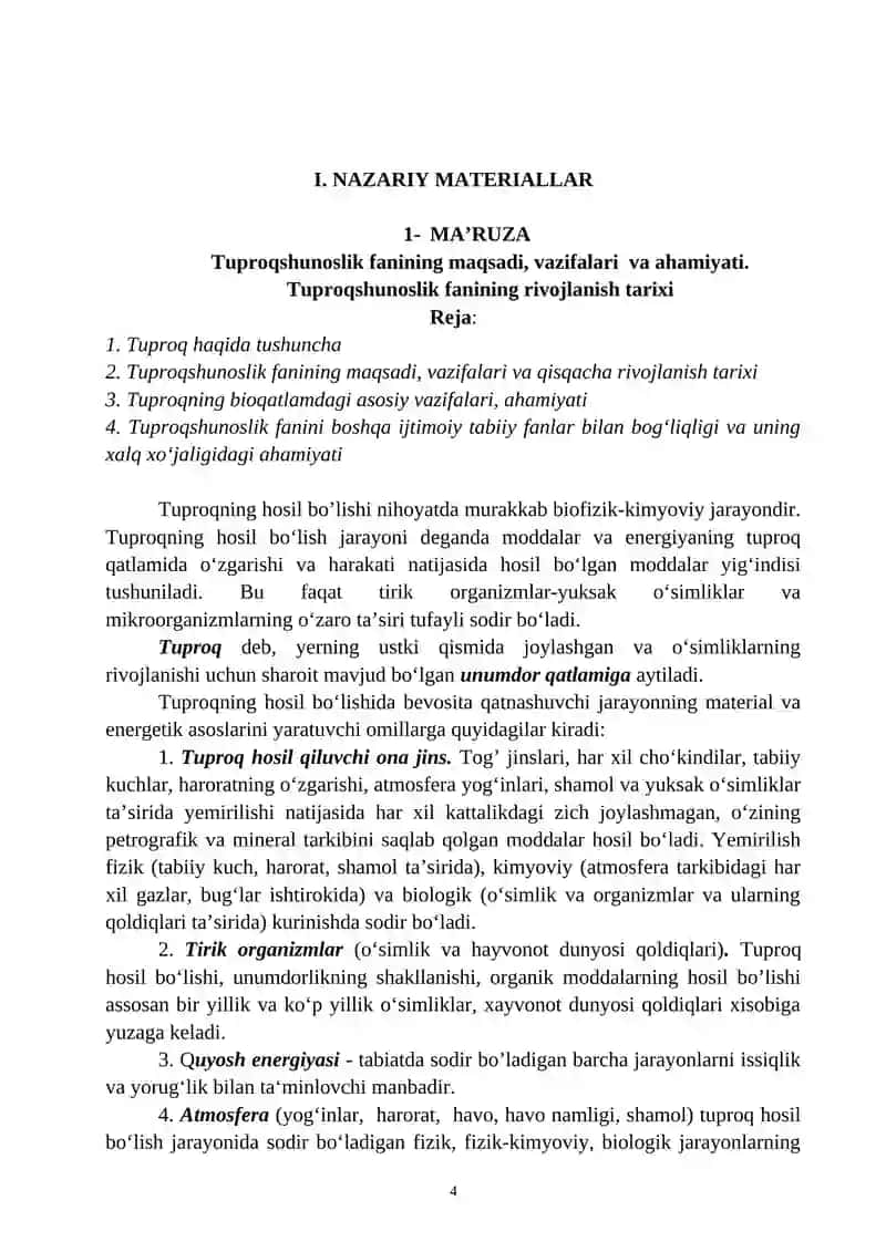 Qishloq xo‘jaligini mexanizasiyalaştirish va innovatsion texnika 4