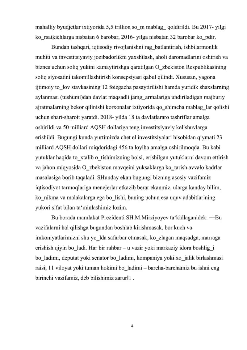 Korxonani boshqarish tamoyillari, shakillari va uslublari 4
