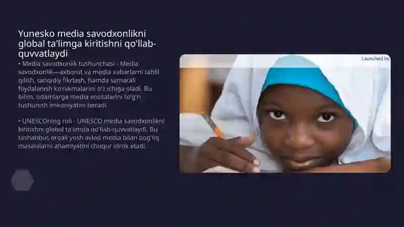 BMT va YUNESKOning mediasavodxonlik va axborot madaniyatiga munosobati 4