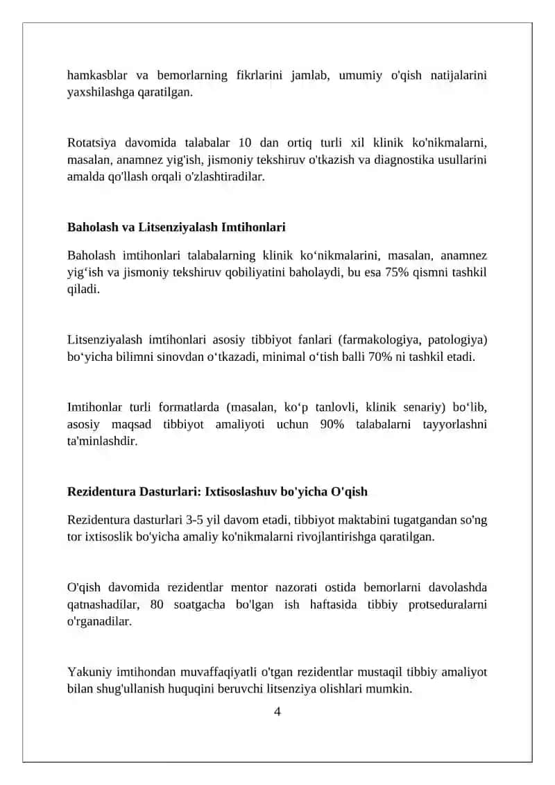 Tibbiyot talabalarining shifokor shaxsiga aylanish mexanizmlari 4