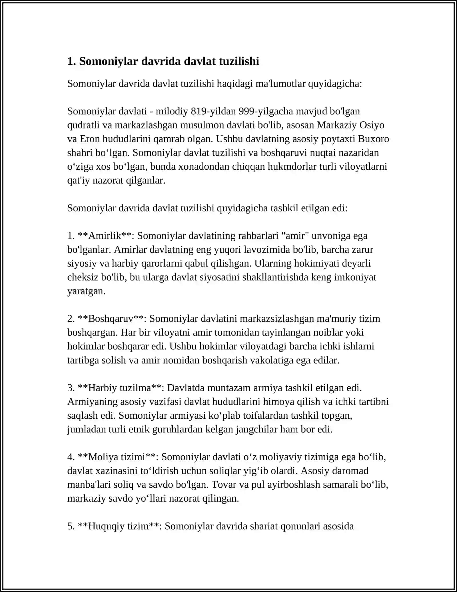 SOMONIYLAR HAQIDA 4