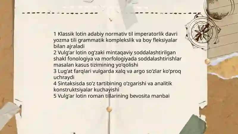 Til oilalari: HIND- YEVROPA tillari.Roman tillari 4