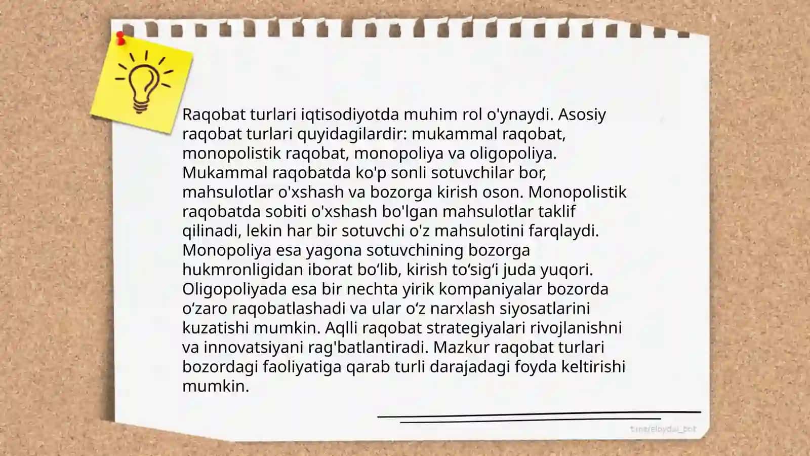 Raqobatning ob'ektiv asoslari va rivojlanish bosqichlari 4