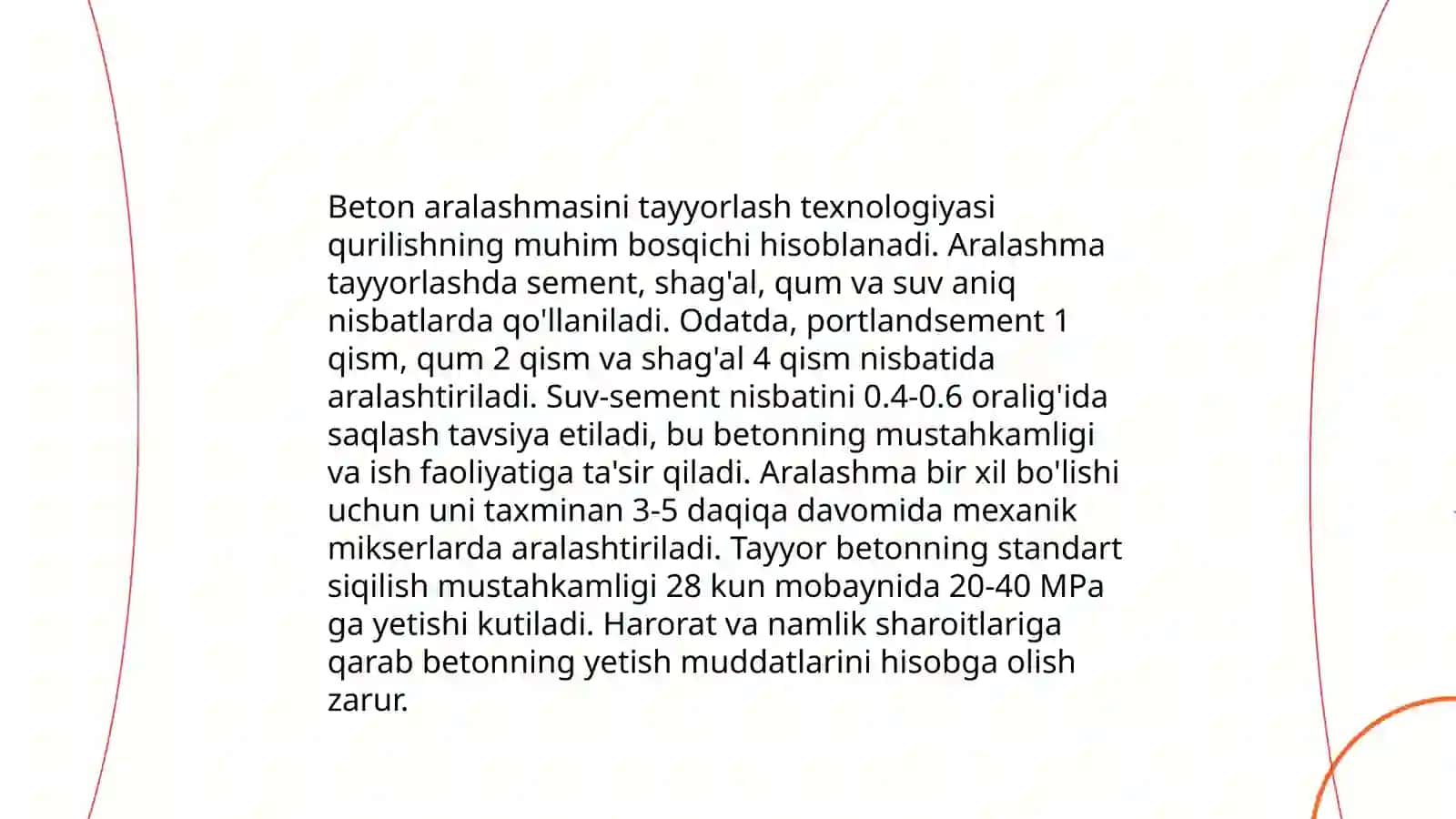 Beton va temirbeton materiallarining eksplutatsiyasi 4
