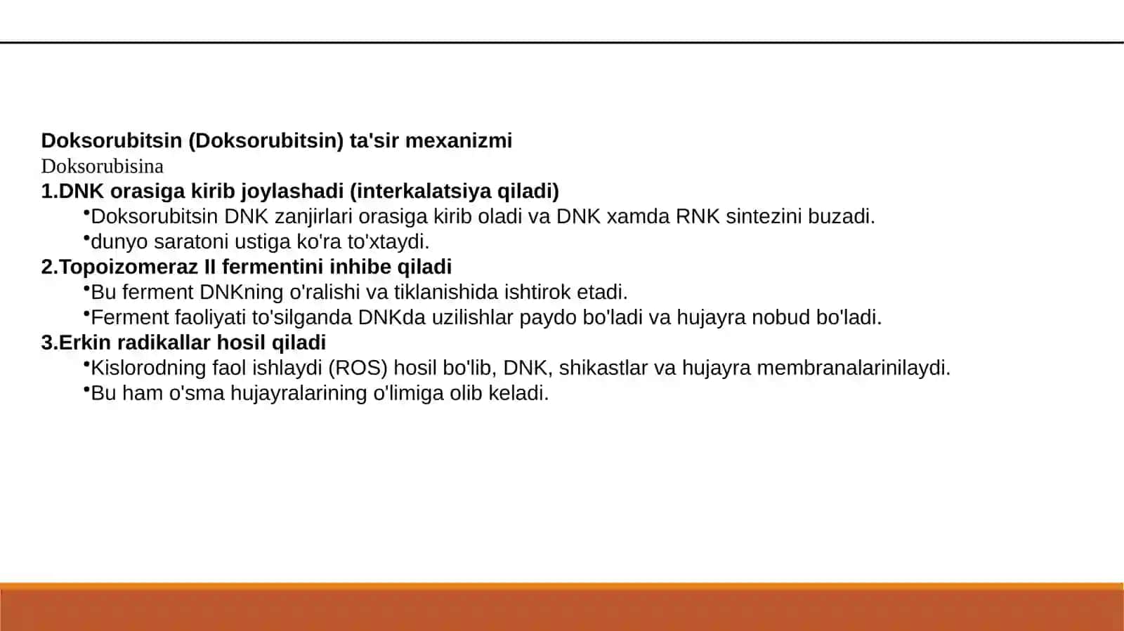 XAVFLI O'SMALARGA QARSHI MODDALAR 4