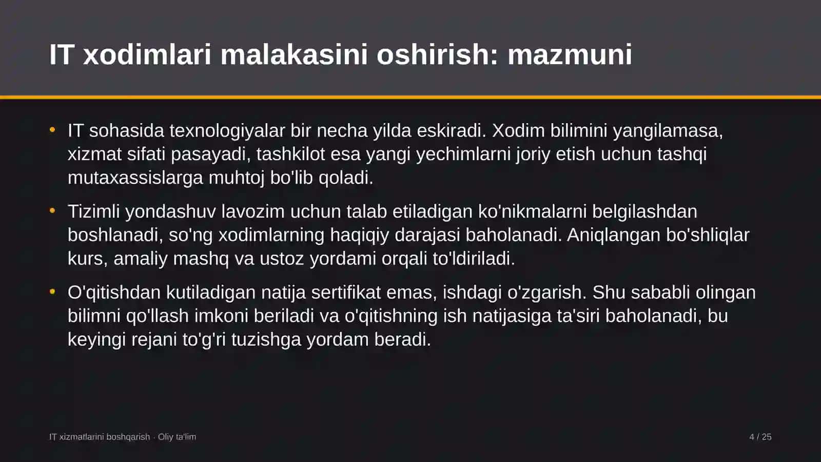televideniyeda axborot texnologiyalari xodimlarining malakasini oshirish 6146 4