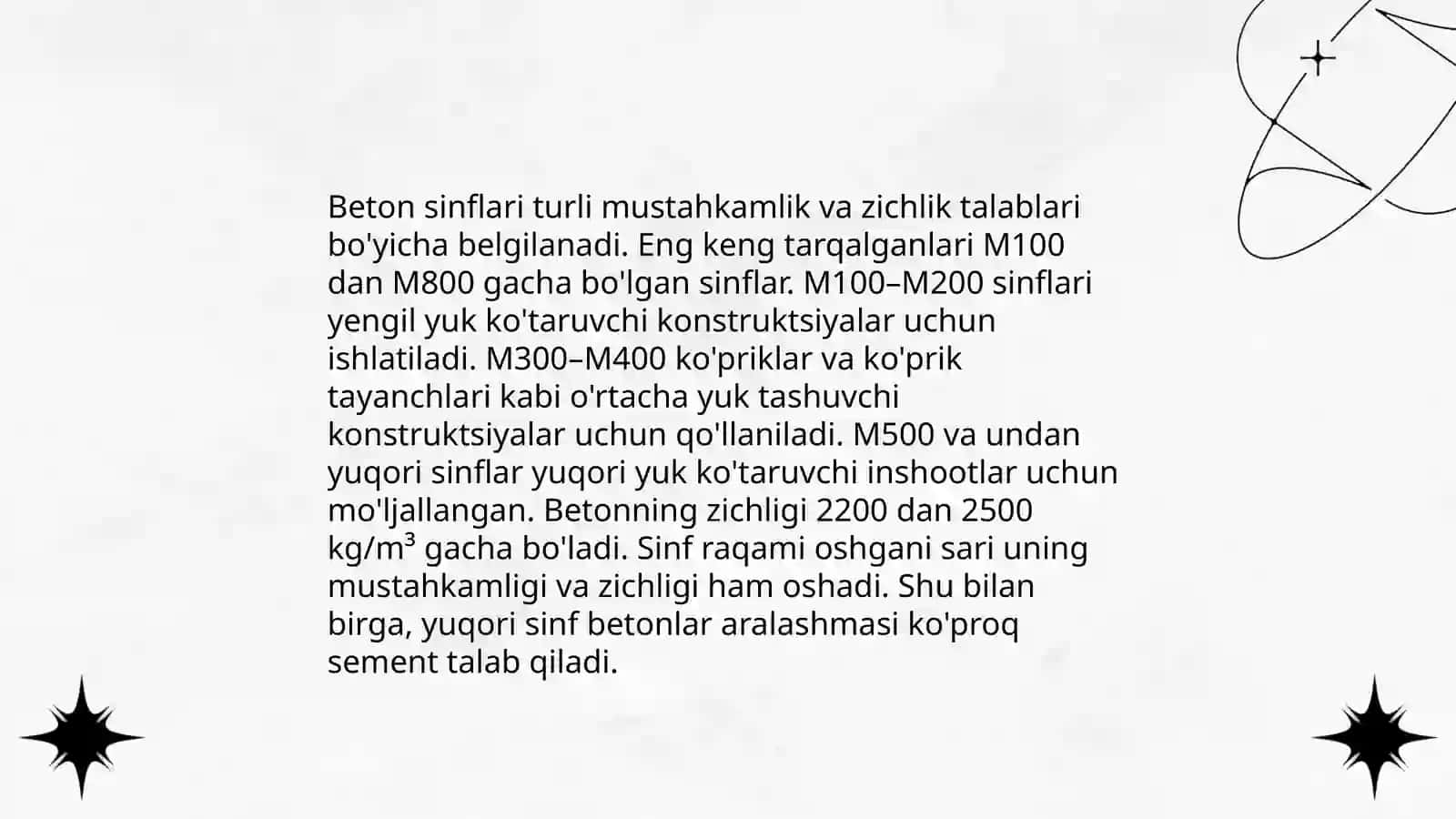 Temirbeton to‘sinning o‘lchamlari 4