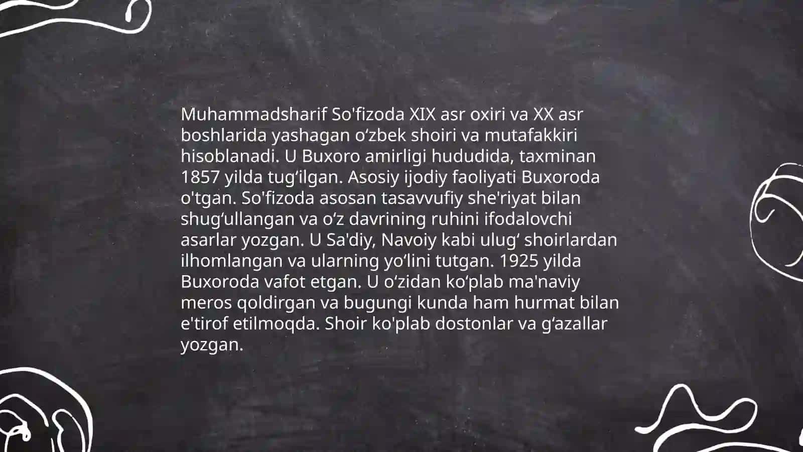 Muhammadsharif So'fizoda ijodi 4
