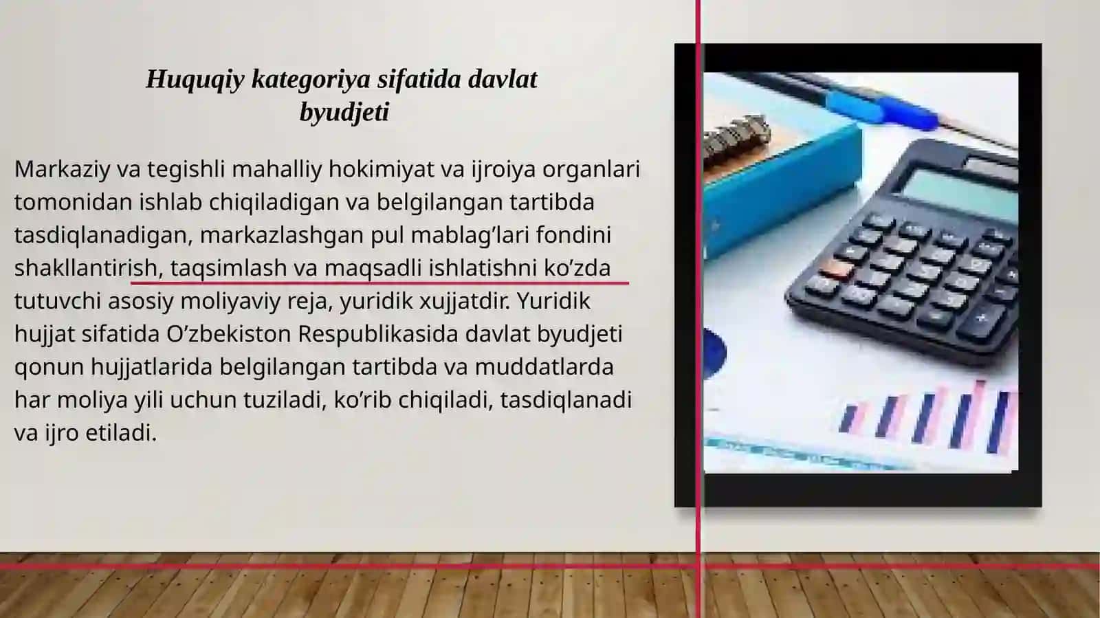 Davlat budjetinig mohiyati va ahamiyati..mavzusidagi  taqdimoti 4
