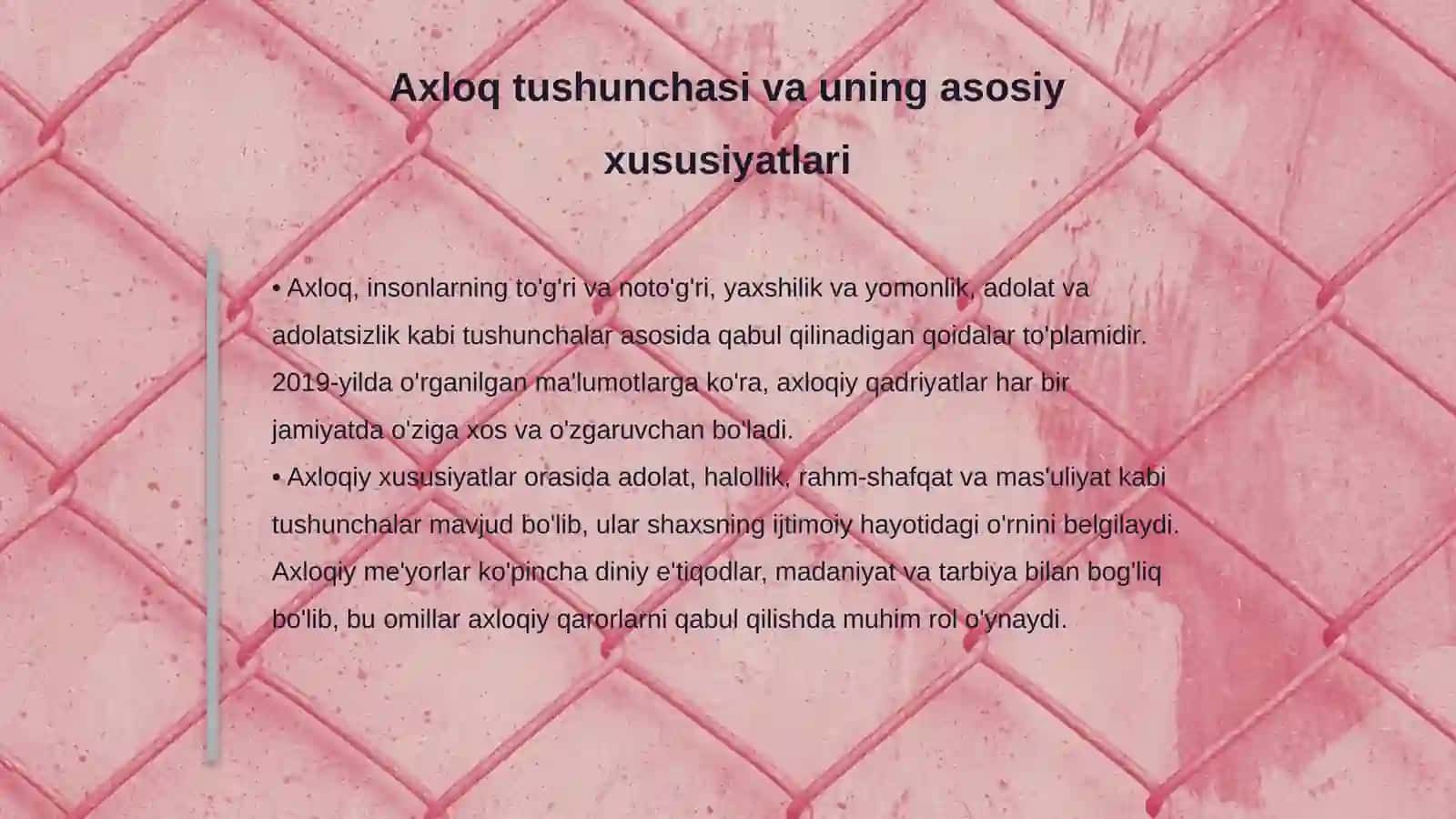 Dunyoqarash va axloq ortasidagi bogliqlik 4