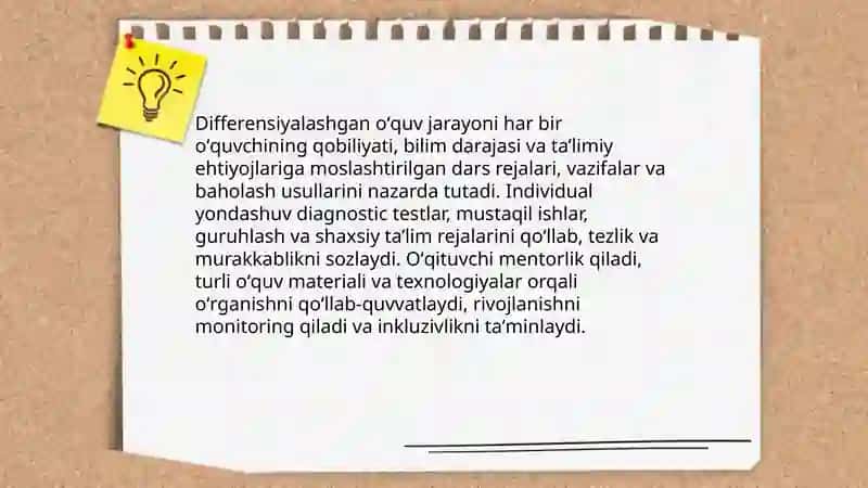 Umumiy oʻrta taʼlim maktablarida oʻqitish jarayonlarini tashkil etishga doir zamonaviy yondashuvlar 4