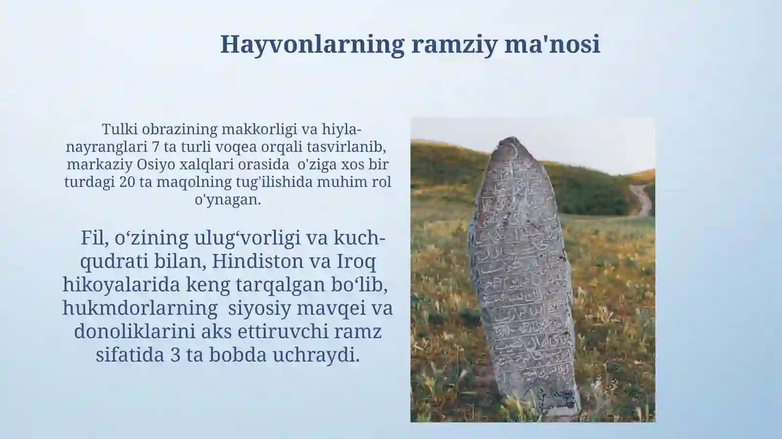 KALILA VA DIMNA ASARINING DIDAKTIK HUSUSIYATLARI 4