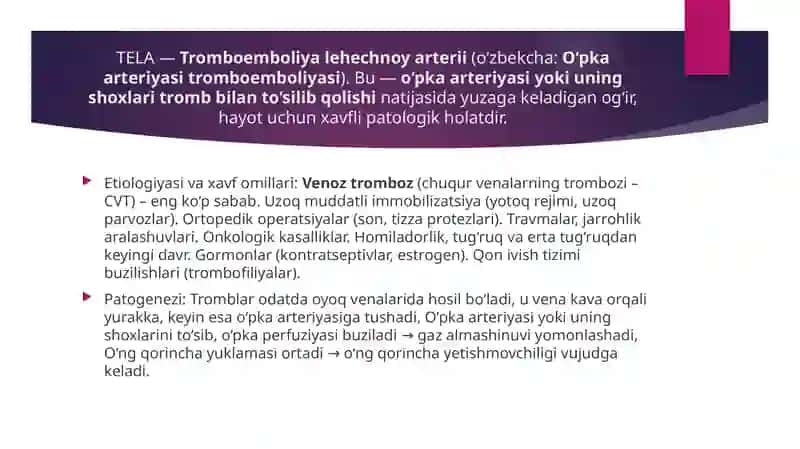 Yurak sohasida og‘riq. Turli etiologiyali miokardit va miokardiodistrofiyaning taqqoslama tashxisoti. TELA, aortaanevrizmasi, perikarditning taqqoslama tashxisoti OSH taktikasi”. 4
