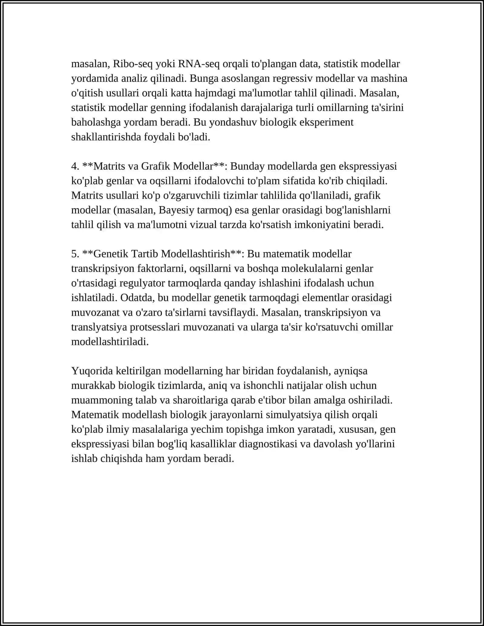 BIOLOGIYA VA MEDIDSINADA DIFFERENTSIAL HISOB TATBIQLARI 4
