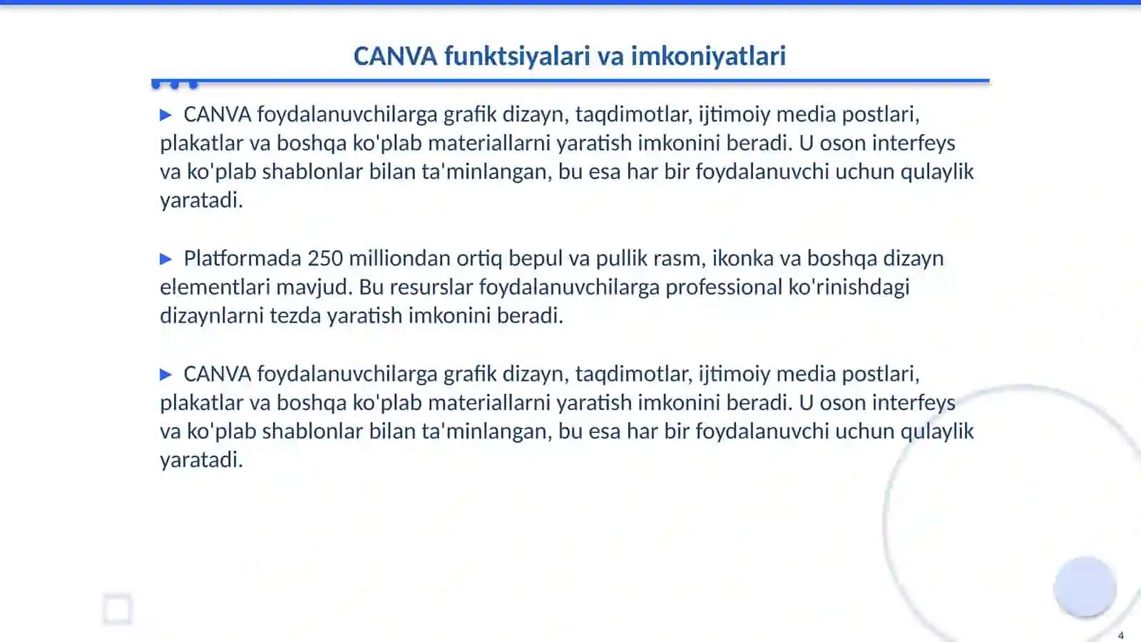 CANVA (www.canva.com) 4