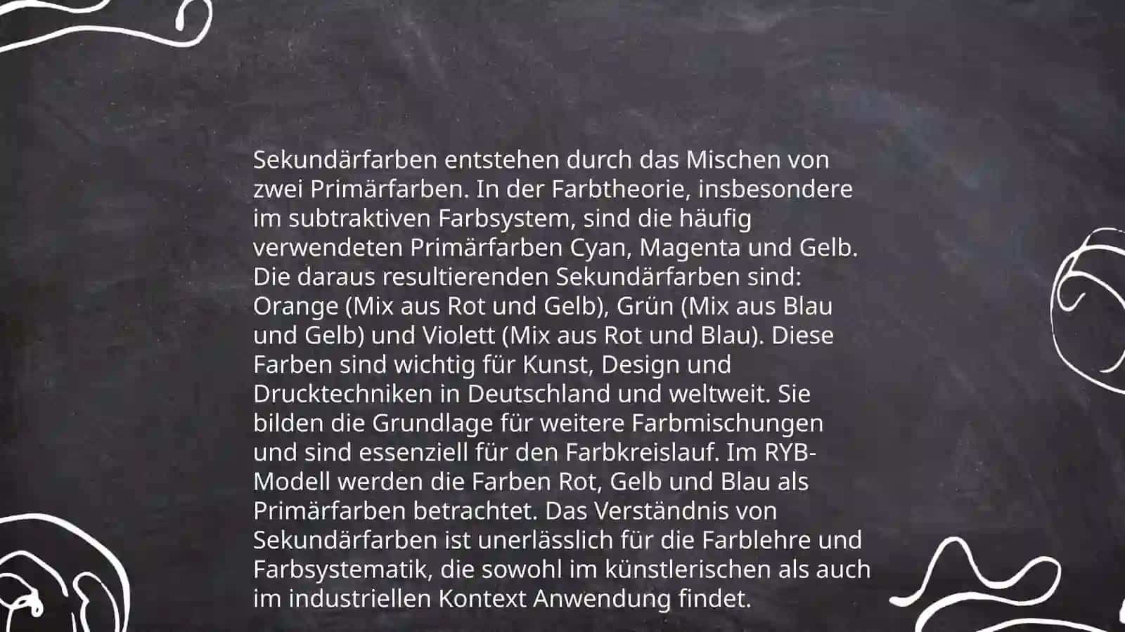 Grundfarben in der Kunst und Farbtheorie 4