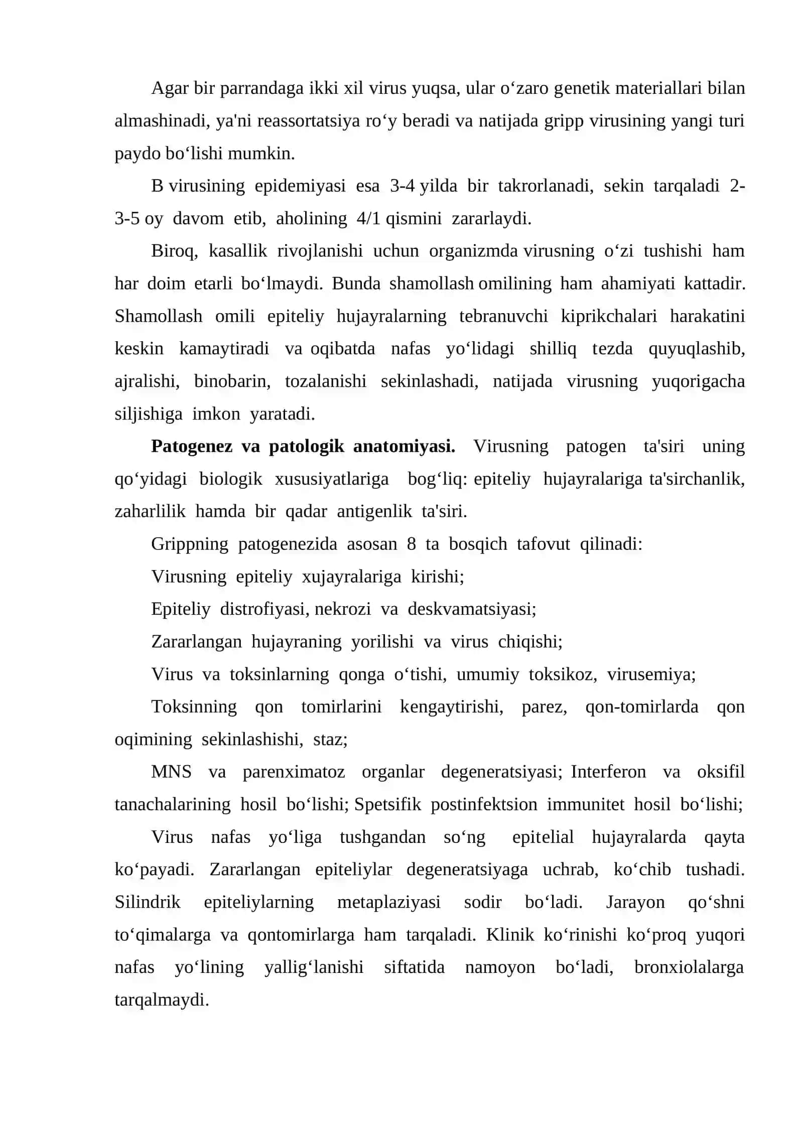 Gripp va boshqa O‘RK da (paragripp, adenovirus infeksiya, rinovirus infeksiya, rinosinstitial infeksiya) va meningokokli infeksiyada hamshiralik ishi 4