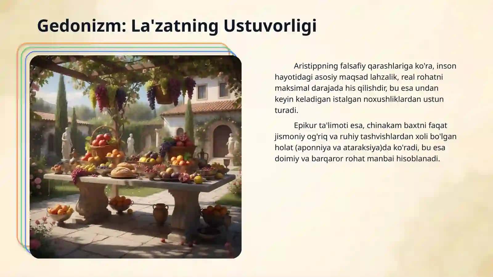 Gedonizm va Evdemonizm taqqoslanishi 4