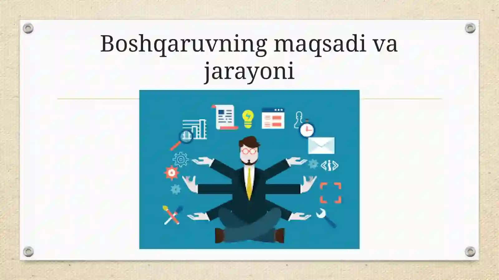Odamlarni boshqarish 4