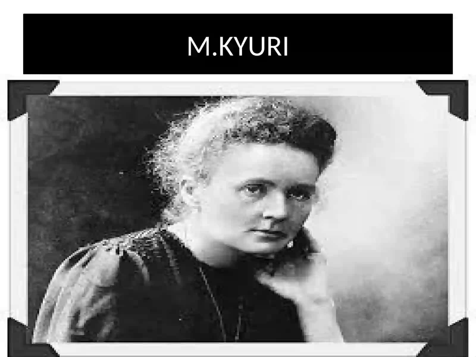 M.KYURINING KIMYOVIY KASHFIYOTI. RADIY BIRIKMALARINING XOSSALARI 4