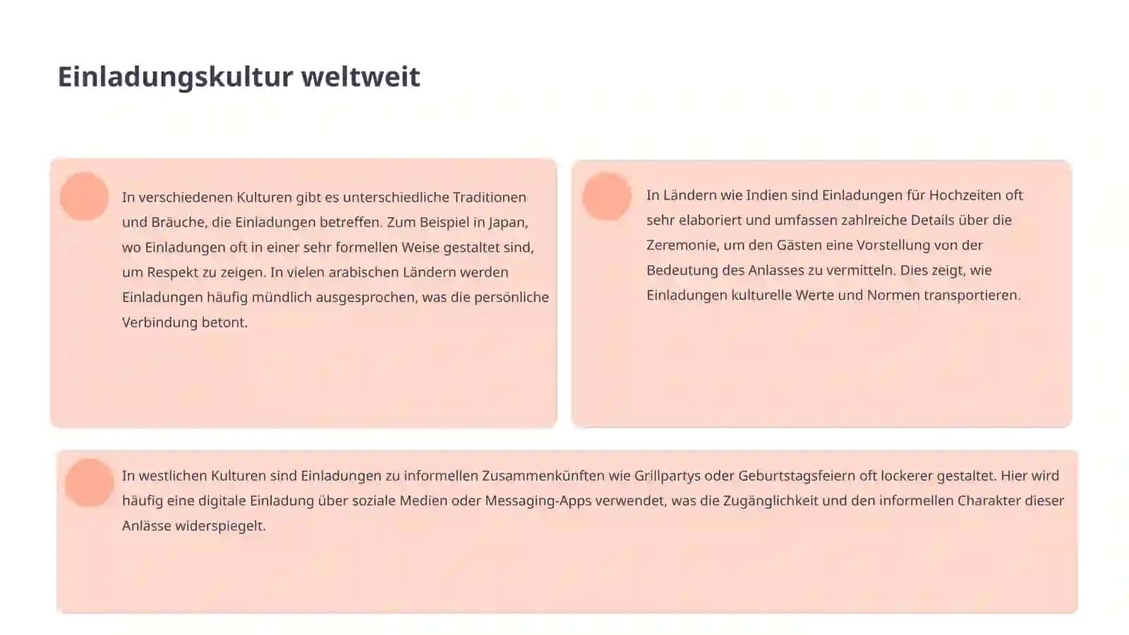 Eine Einladung annehmen/absagen 4