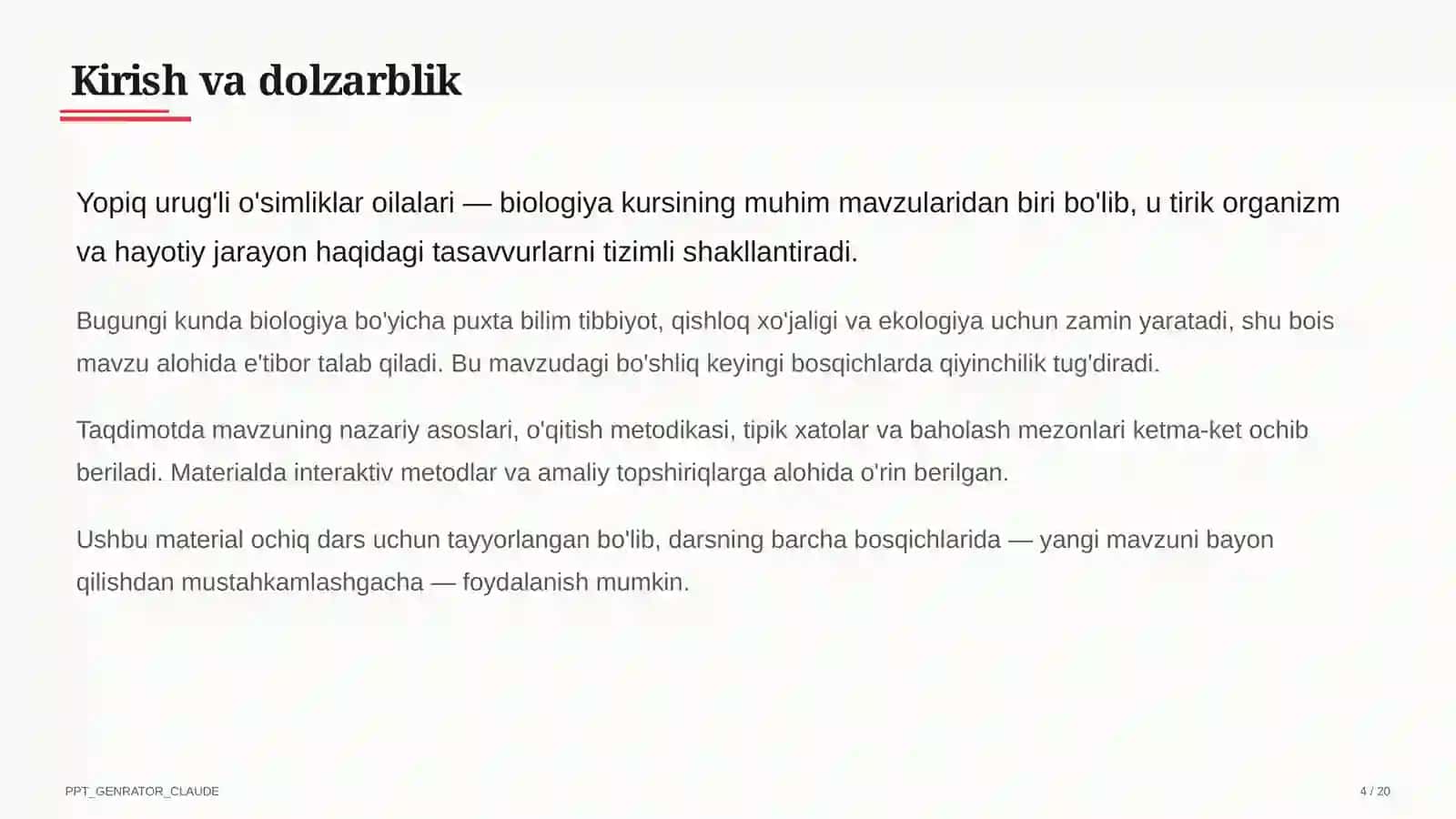 Yopiq urug'li o'simliklar oilalari (6-sinf) 4