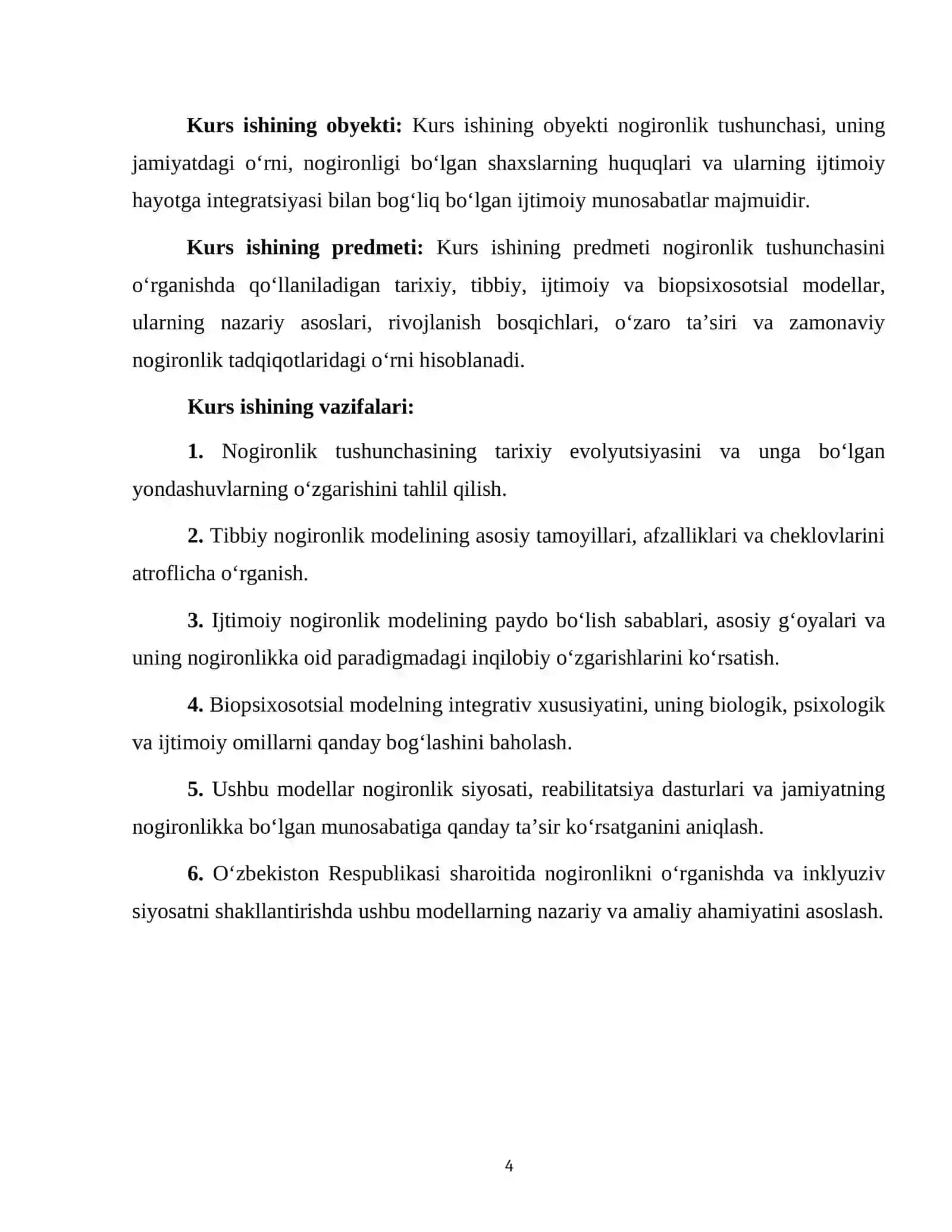 NOGIRONLIK TUSHUNCHASINI O‘RGANISHDA TARIXIY TIBBIY IJTIMOIY VA BIOPSIXOSOTSIAL MODELLARNING AHAMIYATI 4