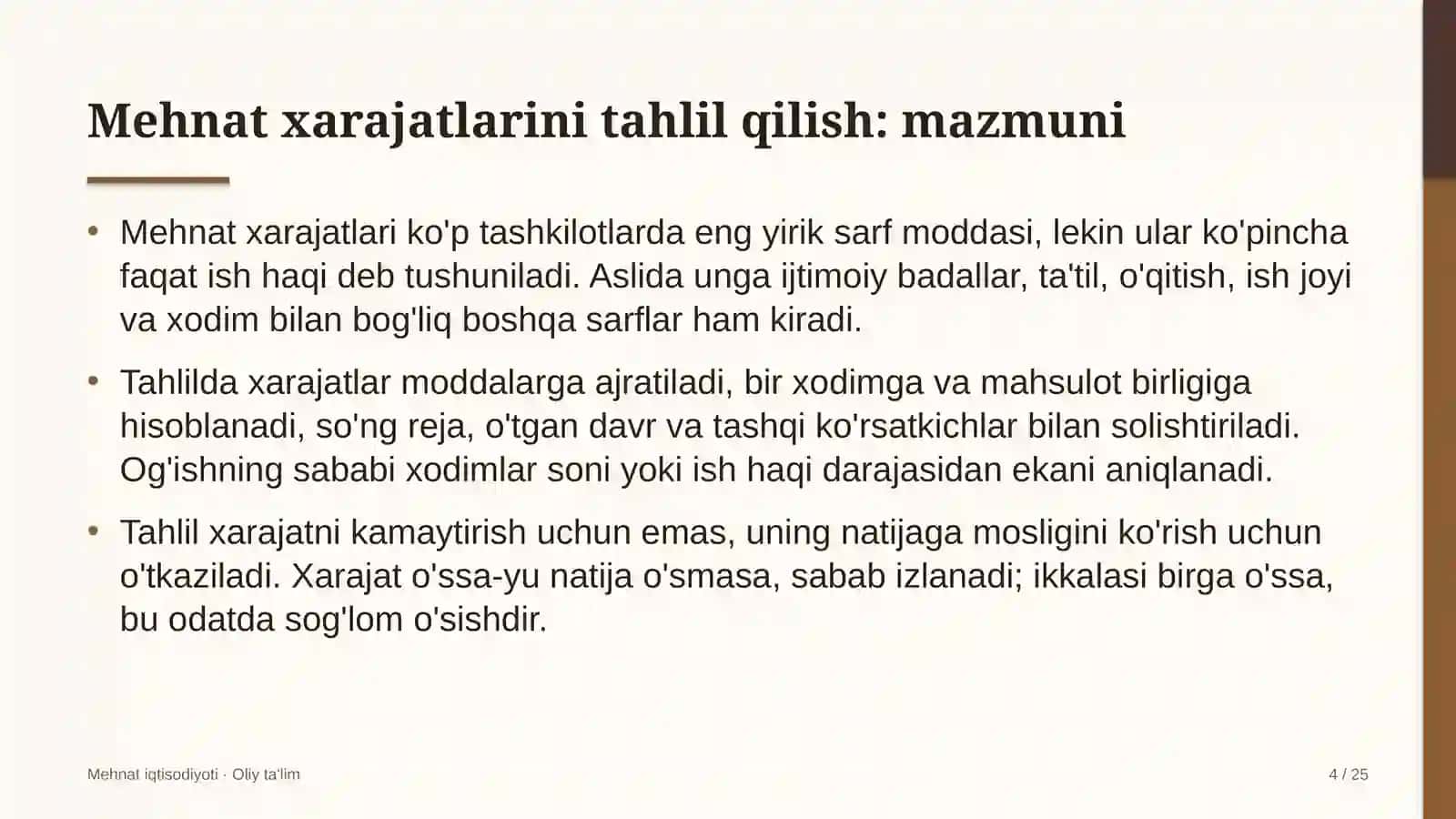 bojsiz savdo do'konlarida mehnat xarajatlarini tahlil qilish 2271 4