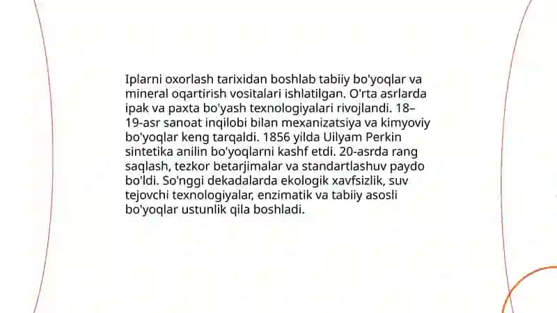 Iplarni oxorlash 4