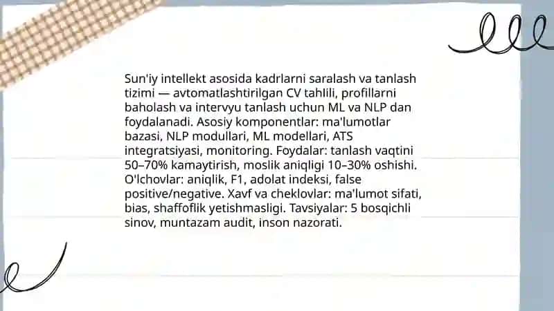 Inson resurslarini boshqarishda kadirlar tizimini innovatsiyasi 4