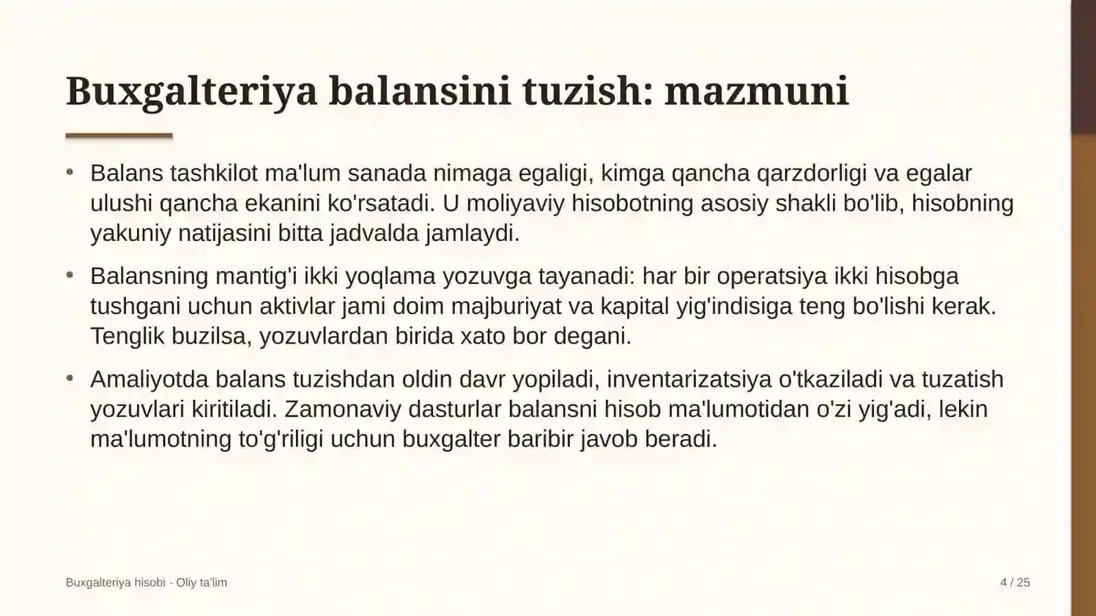 nashriyotlarda buxgalteriya balansini tuzish 8235 4