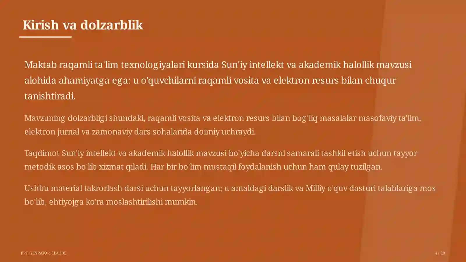 Sun'iy intellekt va akademik halollik 4