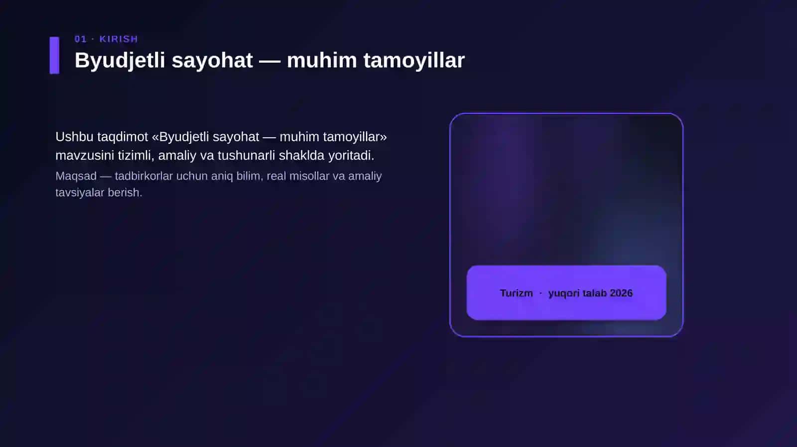 Byudjetli sayohat — muhim tamoyillar 4