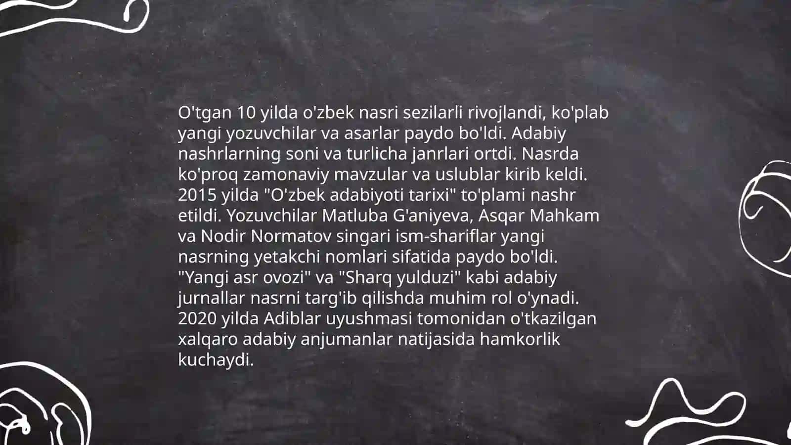 Zamonaviy o'zbek she'riyatida yangi yetakchilar va ularning asarlari 4