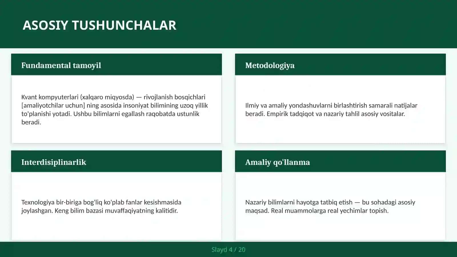 Kvant kompyuterlari (xalqaro miqyosda) — rivojlanish bosqichlari [amaliyotchilar uchun] 4