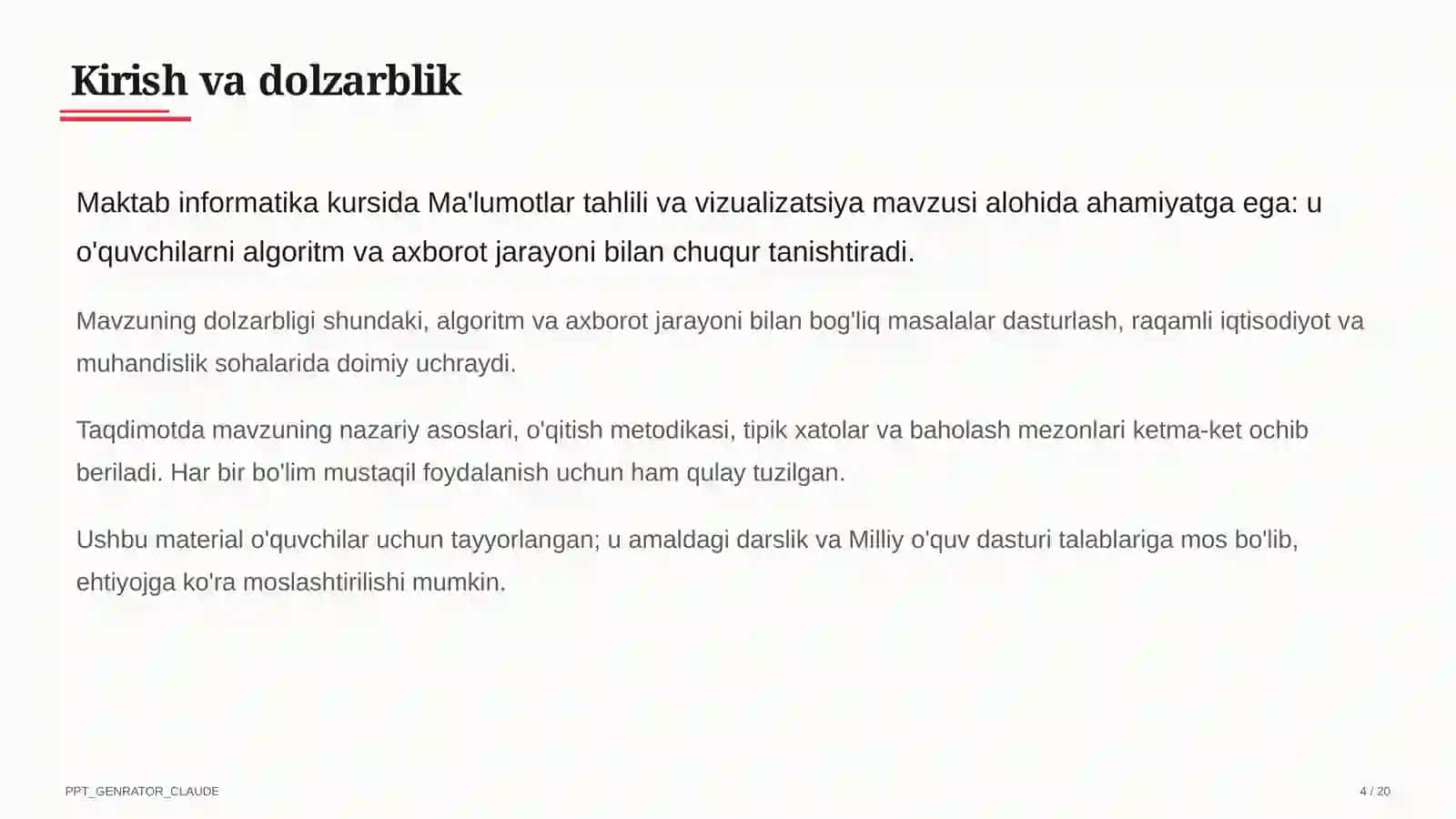 Ma'lumotlar tahlili va vizualizatsiya (11-sinf) 4