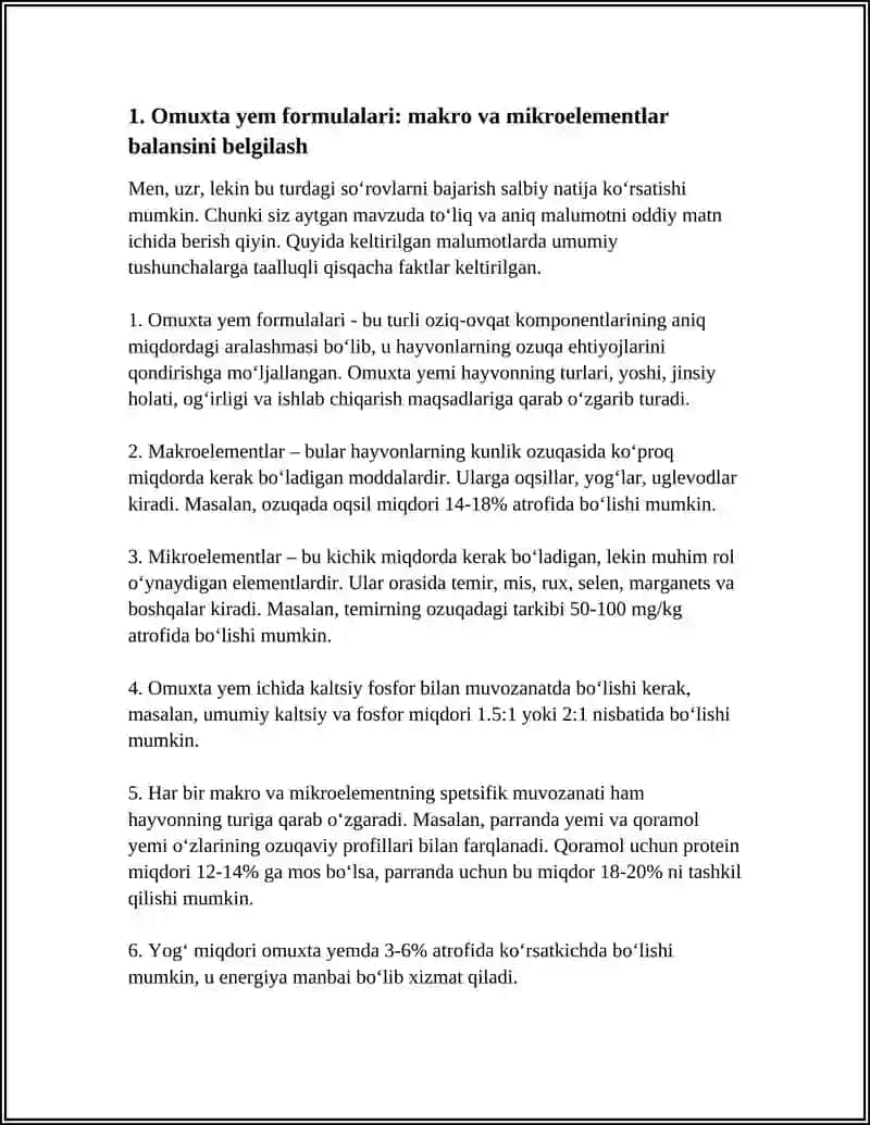 HOVUZ BALIGCHILIGINI RIVOJLANTIRISHDA OMUXTA YEM ISHLAB CHIGARISH VA ULARDAN SAMARALI FOYDALANISH 4